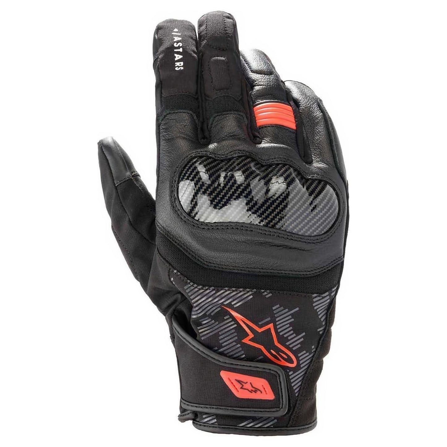 Alpinestars gants Drystar S Max noir/rouge fluo XL - EdTools