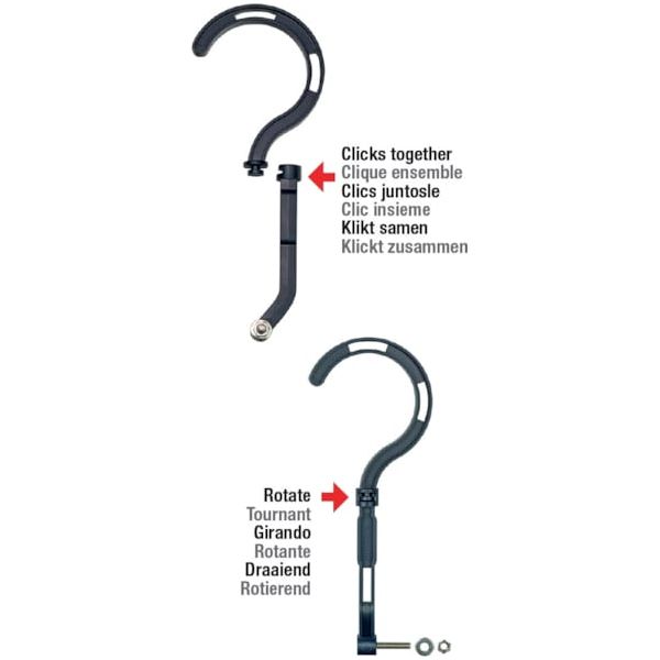 OptiMate crochet de suspension pivotant - EdTools
