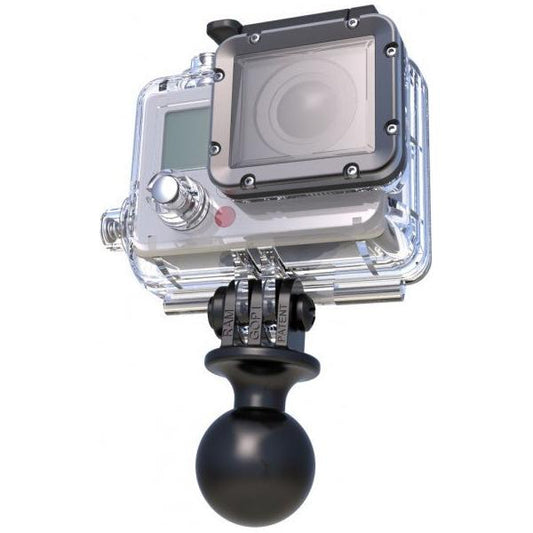 RAM adaptateur boule B (1") pour caméra GoPro et compatibles (RAM-B-202-GOP1) - EdTools