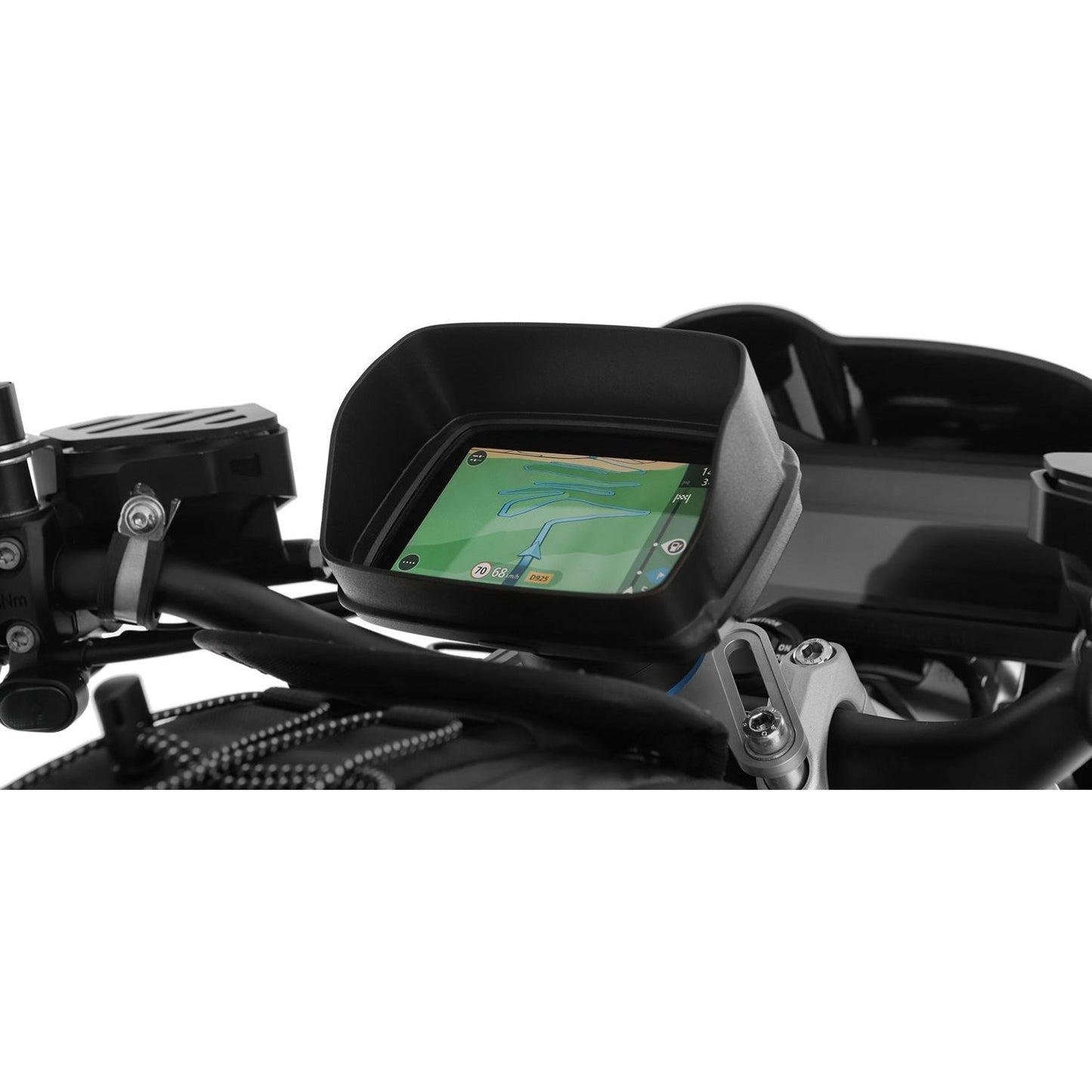Wunderlich visière protectrice noire pour TomTom Rider (21071-002) - EdTools